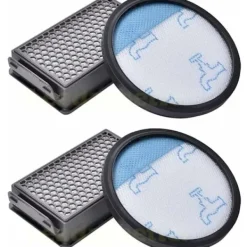 Outlet Filterkit för Rowenta RO3715 RO3795 RO3798 Power Cyclonic Dammsugare - Förfilter + Efterfilter - Hög Prestanda