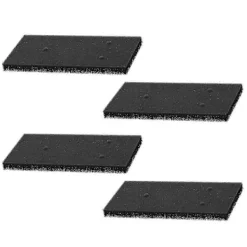 Online Filterset för torktumlare till Whirlpool - 4-pack kompatibla 481010716911_Billiga Gåvor Black