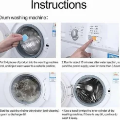 Best Finally Fresh Rengöringsmedel för Tvättmaskin - Kraftfull Djuprengöring och Luktborttagning, Tvättprodukter för HE Frontmatad & Toppmatad Tvättmaskin[D] | Fyndiq Single piece