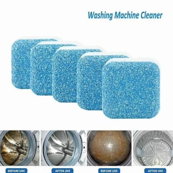 Online Finally Fresh Tvättmaskinsrengöring Vit Räkna Pulver 2 lådor