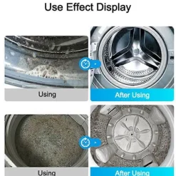 Online Finally Fresh Tvättmaskinsrengöring Vit Räkna Pulver 2 lådor