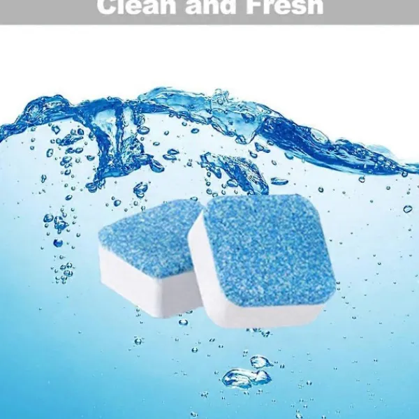 Online Finally Fresh Tvättmaskinsrengöring Vit Räkna Pulver 2 lådor