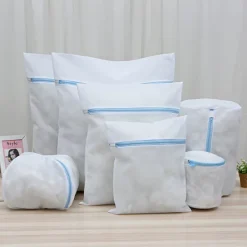 New HEET Fine Net Tvättväska Tvätthines Dirty Laundry Basket Travel 20x30cm