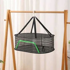 Online Fisk Torknät, Hängbart Torknät, Torkställnät, Fisknät för Torkning av Fisk Grönsaker Frukt C