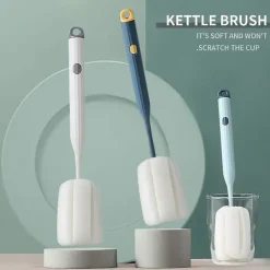 Discount Flaskborste Mjuk - 2 st Svampflaskborste Mjuk Lätt att Rengöra