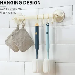 Discount Flaskborste Mjuk - 2 st Svampflaskborste Mjuk Lätt att Rengöra