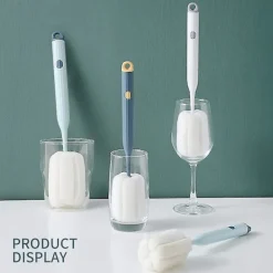 Discount Flaskborste Mjuk - 2 st Svampflaskborste Mjuk Lätt att Rengöra