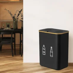 Online Northix Flaskuppsamlare med 2 avtagbara påsar, 160 liters kapacitet