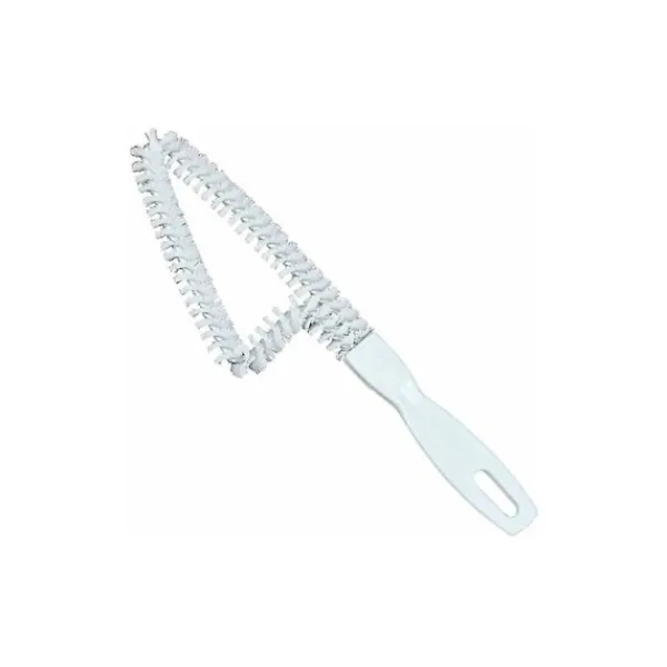 Flersyftande fönster- eller skjutdörrrengöringsborste, vit