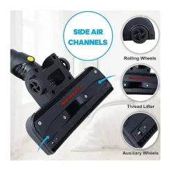 Hot Flexibelt dammsugarmunstycke Universal 32 mm/35 mm med dammsugaradapter, Bekvämt dammsugartillbehörsset