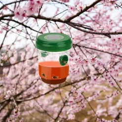 Discount Fällor för solcellsgetingar med LED-ljus, insektsfällor, anti-insektsfångare honungsfälla bin getingar myggor Drosophila för inomhus utomhusträdgård | Fyndiq