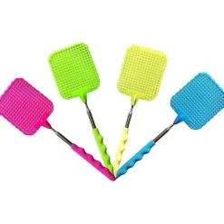 New Flugdödare, Flugdödare, Flugdödare, Flugdödare, 4 st Teleskopisk Flugdödare Solid Flugdödare Plast Flugdödare Kökshjälp