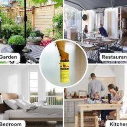 New INF Flugfälla flugfångare flugpapper rulle 8 st