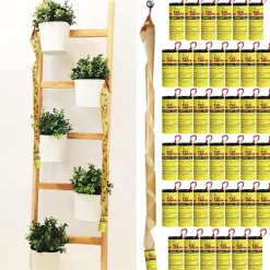 New INF Flugfälla flugfångare flugpapper rulle 8 st