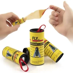 Otego Flugfångare / Flugfälla / Myggfångare - Klister Tejp (4-pack)