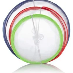 Online Flughuva Mat Flugskydd 3 stycken Matskärmsskydd för Mat med Olika Storlekar Hopfällbar