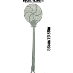 Outlet Flugsmälla för utomhusbruk | Handhållen flugsmälla med långt handtag för inomhusbruk - Förtjockad