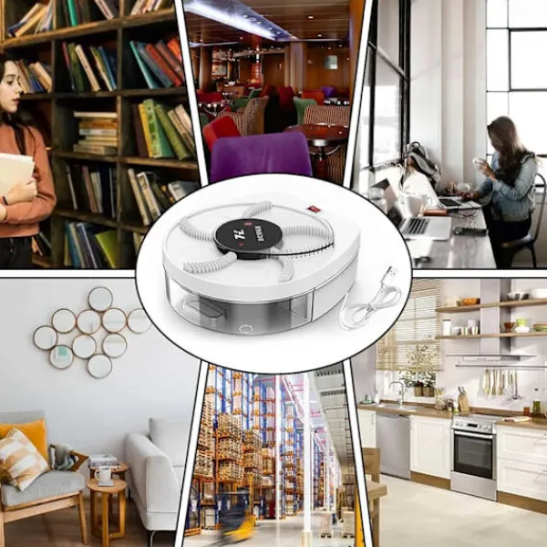 Hot AVANA Flugsnappa Flycatcher Automatisk Elektrisk Flugsnappa -360° Fånga Fluga