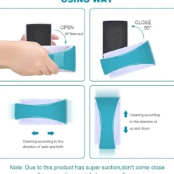 Sale Flytande skrapa magnetisk rengöringsskrubb akvarium glasalger C