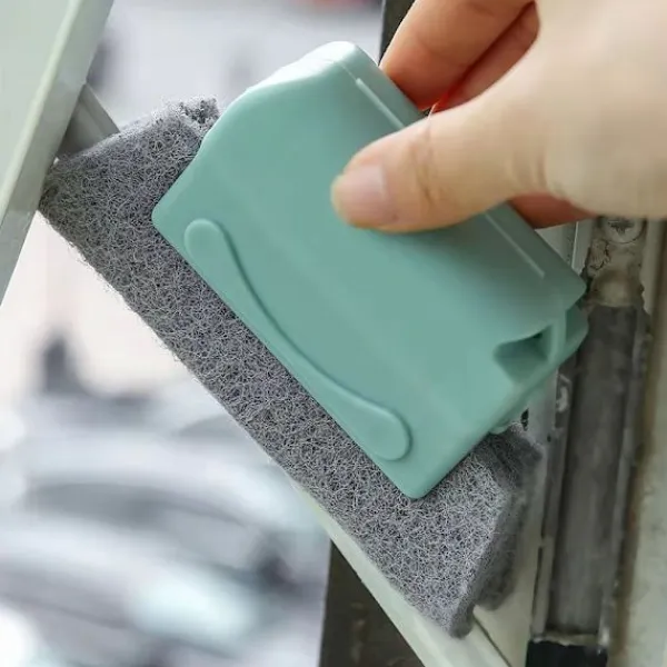 Sale Fönsterfåra Rengöringsborste Spår Snabb Rengöring Hörn Skrubbning