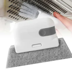 Best Fönsterfåra Rengöringsborste 2 i 1 Avtagbar Handhållen Spår Spalt Rengöringsverktyg