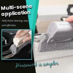 Online Fönsterfåra Rengöringsborste, Magisk Fönster Spår Rengörare, Fönsterbräda Rengöringsverktyg, Fönster Spår C