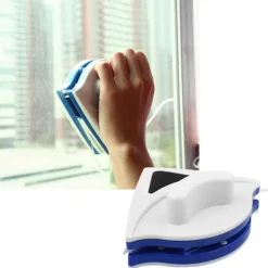 Outlet Fönsterglasrengöringsverktyg Användbar Magnetisk Ytrengörare Vinddusborste