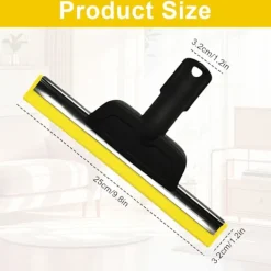 Fönstermunstycke för Kärcher ångtvätt - Tillbehör kompatibelt med ångtvätt SC1, SC2, SC3, SC4, SC5, SC7, ränderfri rengöring av glas, fönster