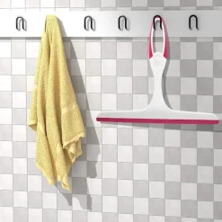 Outlet Fönsterputs, duschputs, glasrengöring gummiskrapa, plast rengöringsskrapa spegel, badrum, fönster, golv, glas, 2 st