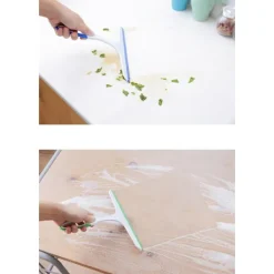 Outlet Fönsterputs, duschputs, glasrengöring gummiskrapa, plast rengöringsskrapa spegel, badrum, fönster, golv, glas, 2 st