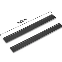 Sale Fönsterputsningsskrapa för Karcher Dammsugare Ersättningshuvud Lip Pull 280mm WV50 WV60 WV70 WV75 WV2 /2 Par