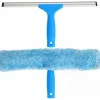 Discount Fönsterraka 30cm 2-pack Professionell med Mikrofiberborste