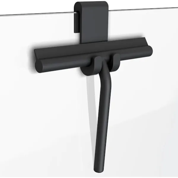 Outlet Fönsterraka med krok – professionell duschskrapa Black