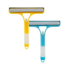 Discount Fönsterskrapa med borste - Spol- och tvättfunktion