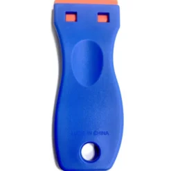 Hot Fonepro 1 st Plastskrapa för att Ta Bort Fönsterdekaler, Klistermärken och Etiketter, Blå