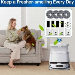 Sale För DEEBOT T30 Omni / T30 PRO Omni Robotdammsugare Sidoborste Hepa Filter Moppduk Tillbehör