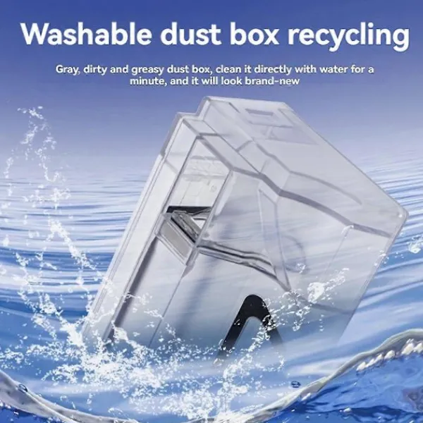 Clearance För Dreame D10 Plus Dammlåda Robotdammsugare Tillbehör Ersättningsdelar Skräp Dammlåda