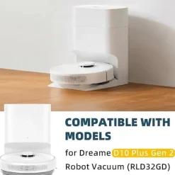 Discount För Dreame D10 Plus Gen 2 Robotdammsugare RLD32GD Tillbehör Huvudborste Sidoborste Hepa Filter Mopp C