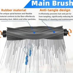 Discount För Dreame D10 Plus Gen 2 Robotdammsugare RLD32GD Tillbehör Huvudborste Sidoborste Hepa Filter Mopp C