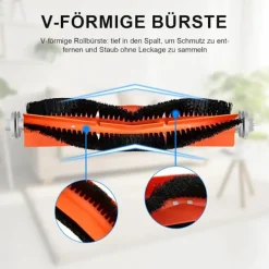 För Dreame D9/D9 Max L10 Pro Dammsugare Delar Huvudborste Sidoborste Hepa Filter Ersättningsreservdelar