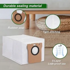 För Dreame L10s Ultra / L10 Ultra Robotdammsugare Huvudsidoborste Hepa-filter Moppduk Dammpåse B