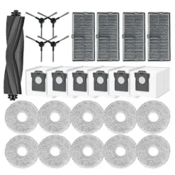 New För Dreame Mova E30 Ultra Robotdammsugare Huvudborste Sidoborste Hepa Filter Moppduk Delar Tillbehör