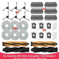 Outlet För Dreame X50 Ultra Complete/X50 Master/L50 Pro Ultra Reservdelar