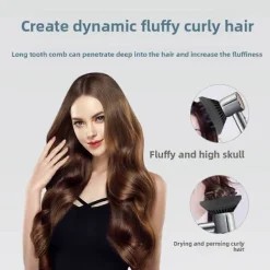 Hot För Glans och Härlighet Hårtork Diffusermunstycke Vit