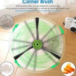 New För IRobot Roomba Combo J7+/ Combo J9+/ Combo 10 Max Robotdammsugare Huvudborstar Sidoborstar HEPA-filter