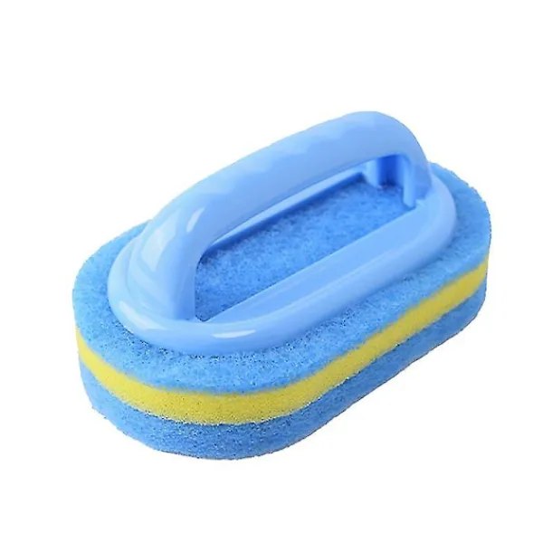 Online För Kök Städning Badrum Toalett Glas Väggrengöring Badborste Plasthandtag Svamp Bottenkarborste Fönsterputs Wc (ls)