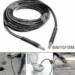 Clearance för Kärcher K2 K3 K4 K5 K6 K7 (6m) Högtryckstvättar Vattenrengöring Högtrycks Ersättningsslang Rengöringskit 6m/8m/10m/15m-Perfet