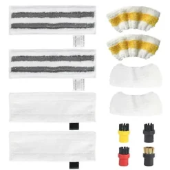 Best BRONZE För Kärcher Ångtvätt Tillbehör Dukar, Munstycke Runda Borstar [BR]