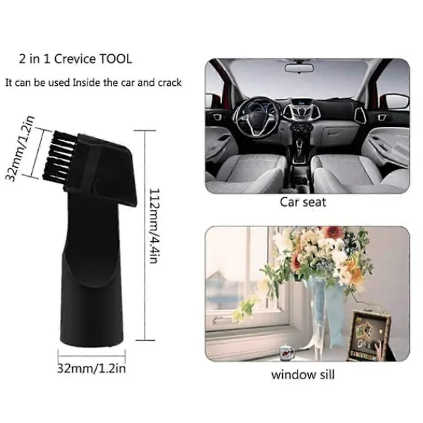 Clearance NICEGOU För Kärcher NT18 Dammsugarmunstycke Spaltverktyg för Standard Slang