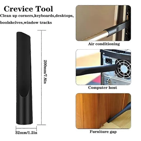 Clearance NICEGOU För Kärcher NT18 Dammsugarmunstycke Spaltverktyg för Standard Slang